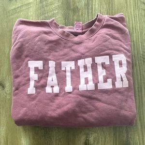 Call her daddy father sweatshirt size M